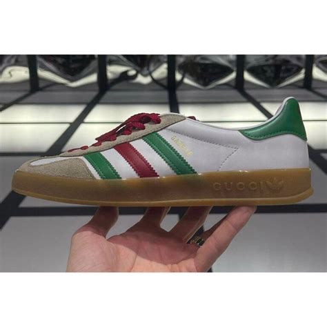 gucci football player|Gucci adidas gazelle trainers.